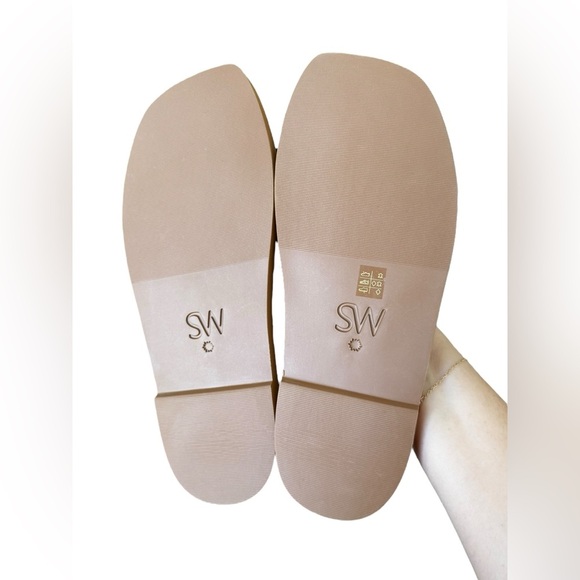 NIB Stuart Weitzman Women’s Cammy Shearling Strap Fuzzy Slide Sandals in size 8 - Picture 8 of 11